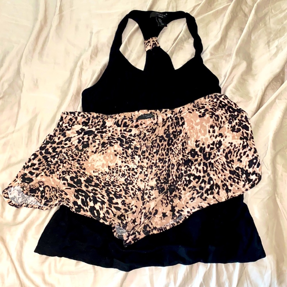 Tahari Animal Print Sleep Set